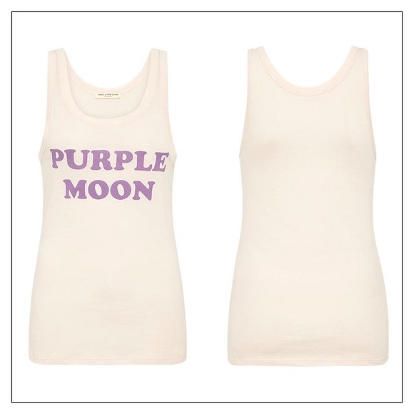 SPELL & The Gypsy Purple Moon Organic Singlet Tank Top XS - Picture 6 of 7
